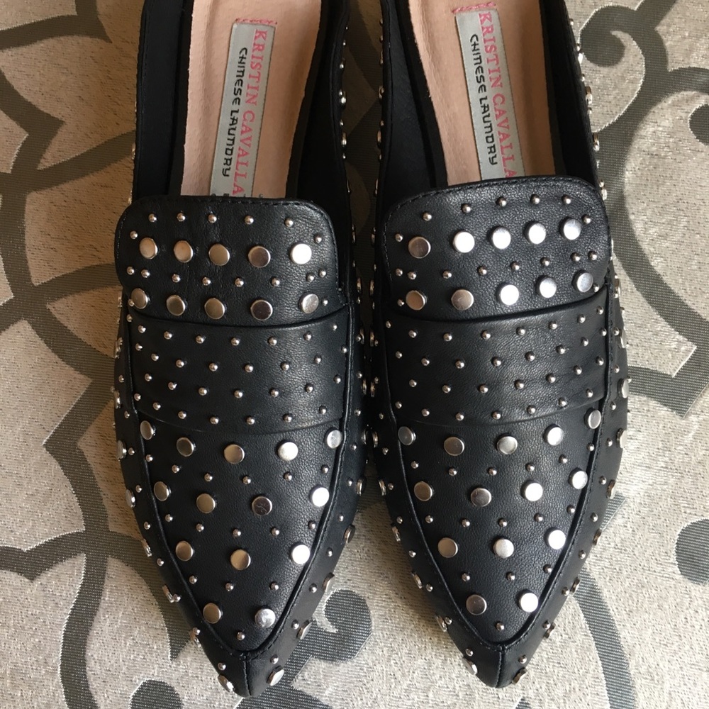 Kristin Cavallari Studded Loafer size 6